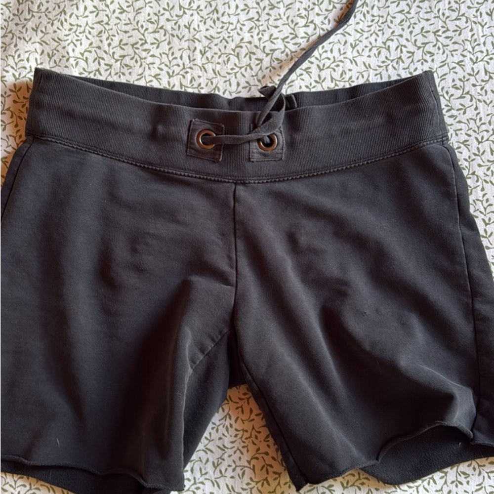 Women’s Black Athletic Drawstring Shorts